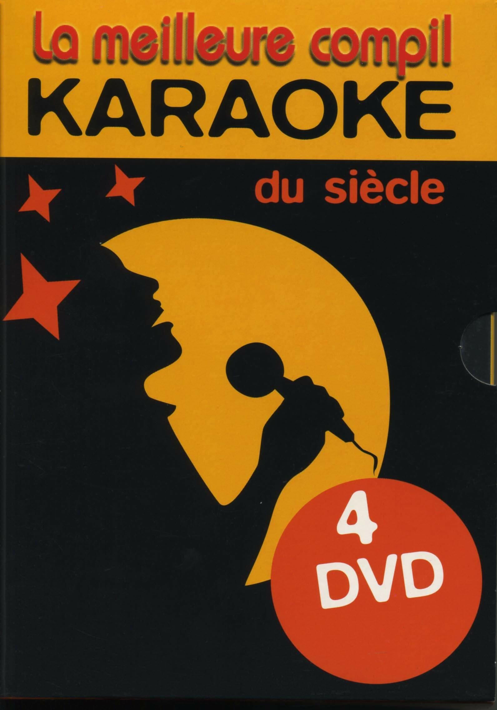Acheter La meilleure compil karaoké du siècle (Coffret 4 dvd) État correct - 12,52 € La meilleure compil karaoké du siècle (Coffret 4 dvd) État correct - reconditionné disponible sur Label Emmaüs
